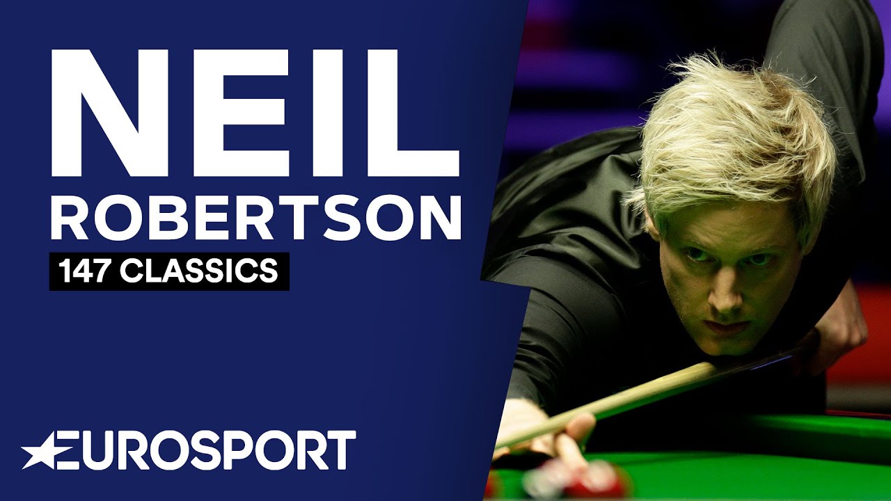 147 Classics Neil Robertson at The Welsh Open 2019 Snooker Eurosport