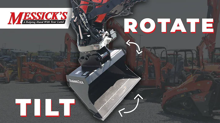 Can your excavator move like this? RagnarTech Tilt Rotator