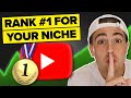 Youtube seo for beginners rank 1 on youtube as a small channel works every time