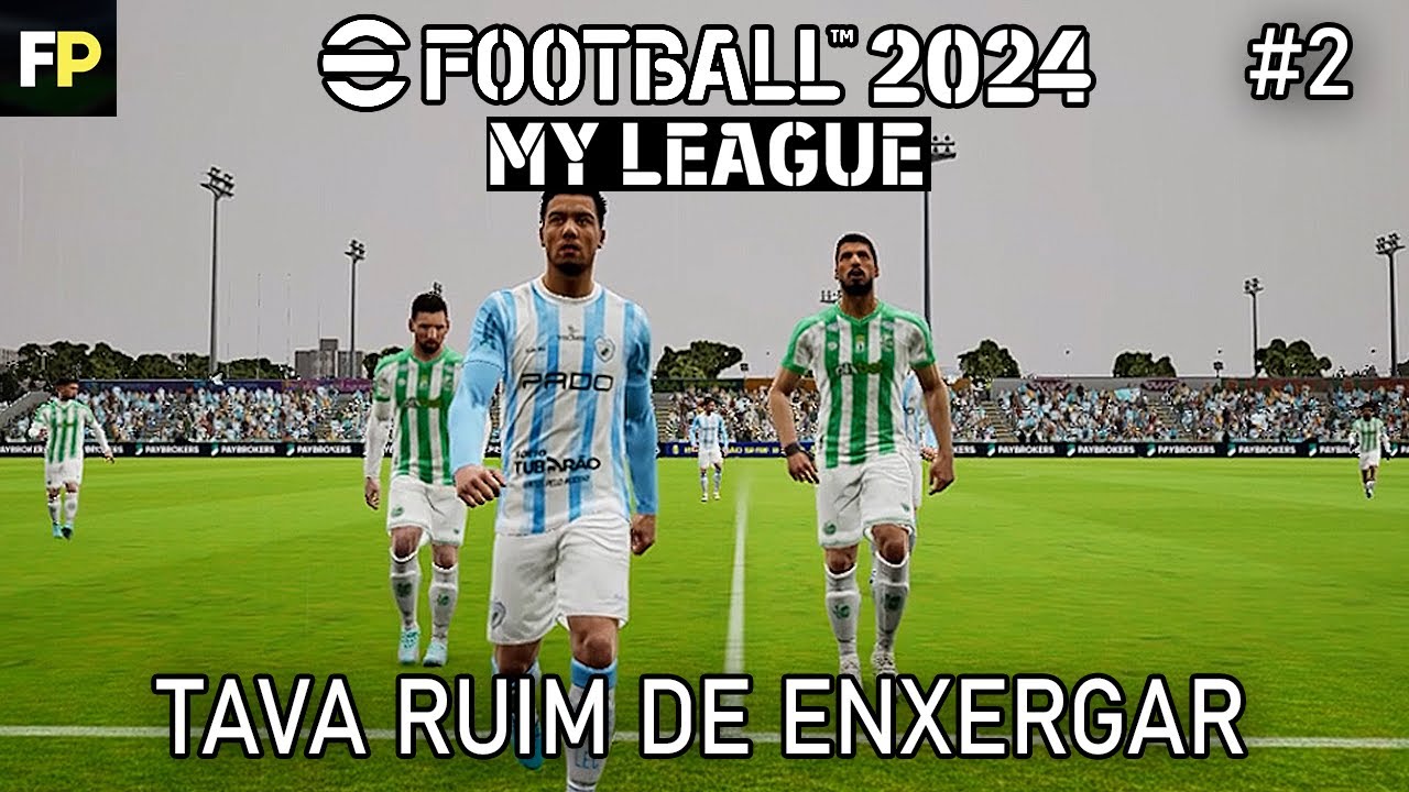 MY LEAGUE - CROSSPLAY E PALMEIRAS NO EFOOTBALL2024! 