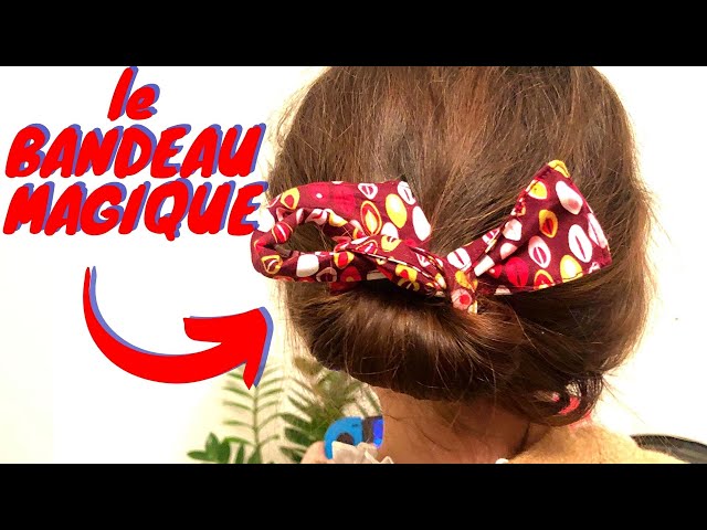 Bandeau magique,bandeau cheveux, bandeau fil de fer, eventails