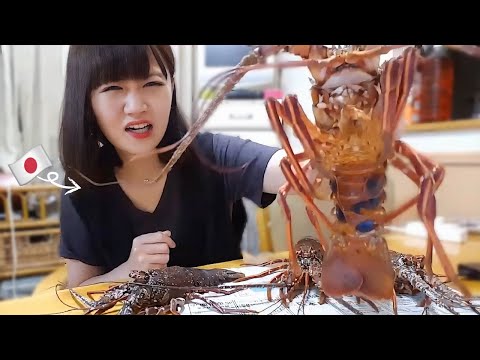 엄마가 집에 일본 킹왕게를 데려왔어...ㅠㅠㅠㅠ어떡하냐...이거ㅠ  [일본인 유이뿅]
