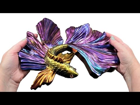 #1942 The MOST Incredible Resin Betta Fish You Have Ever Seen!