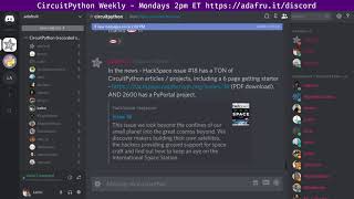CircuitPython Weekly for April 22, 2019 @adafruit #adafruit #circuitpython Net Worth