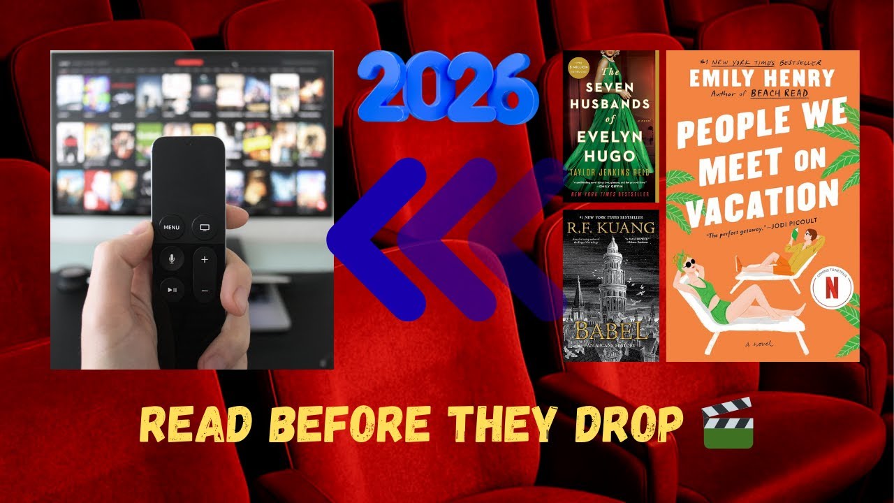 From Page to Screen 🎬 | 15 Major Book Adaptations Coming in 2026