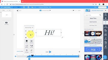 Adding Text | Powtoon | World Academy | Part 5 | Course 2019