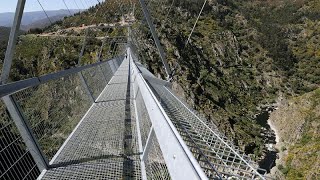 Portugáliában megnyílik a világ leghosszabb függőhídja