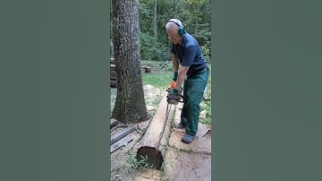 Free-Hand Chainsaw Mill Teaser