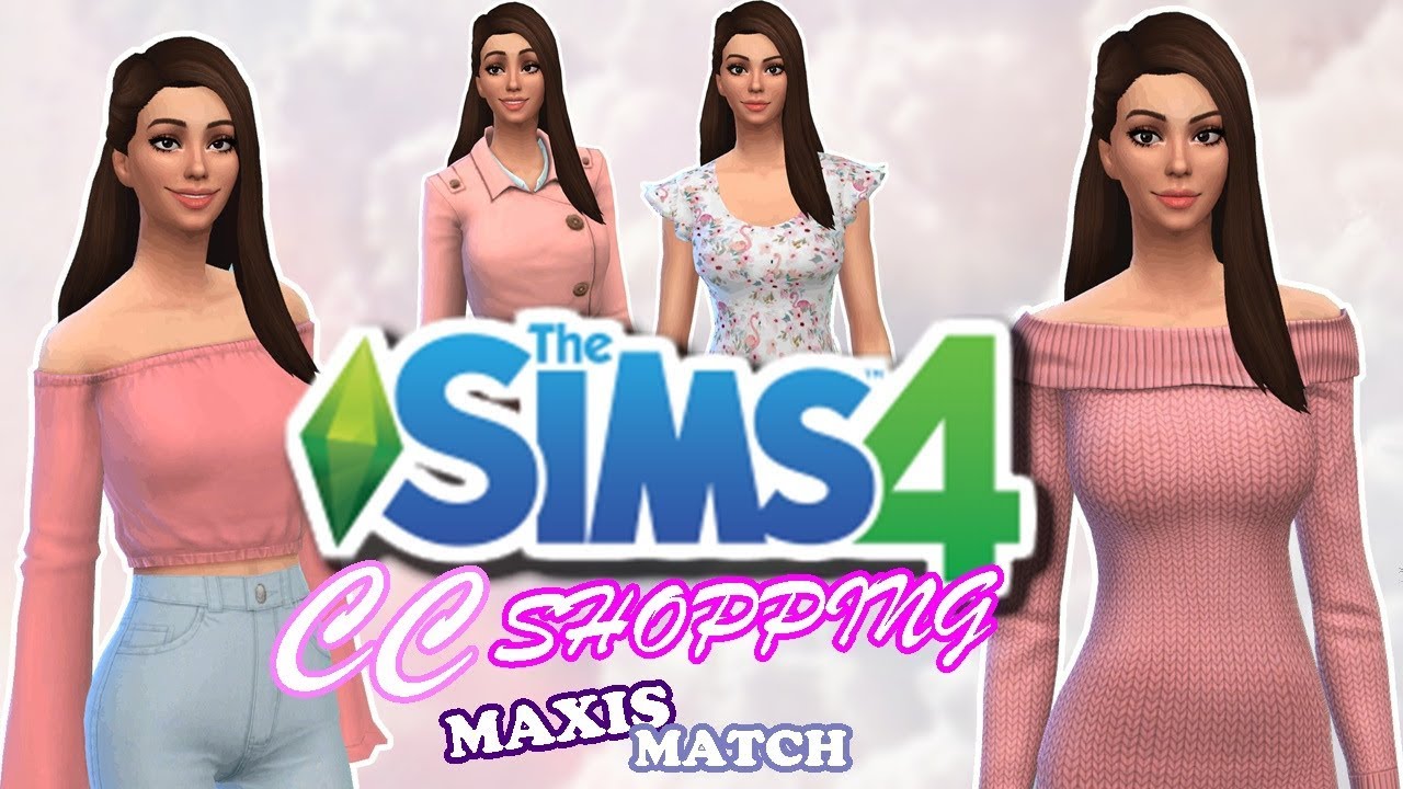 Mody Do The Sims 4 Maxis Match CC SHOPPING: MODY MAXIS MATCH - CAS | The Sims 4 + LINKI - YouTube