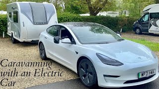 Can You Tow a Caravan with an Electric Car? Towing a Bailey Discovery D42 with a Tesla