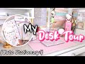 FULL TOUR OF MY DESK! (+cute stationary and more!) ✨
