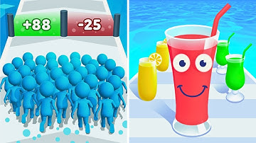 Count Master 🧡Vs🧡 Juice Run | Walkthrough Max Gameplay | JC8489