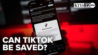 TikTok returns to app stores as US sale remains unclear