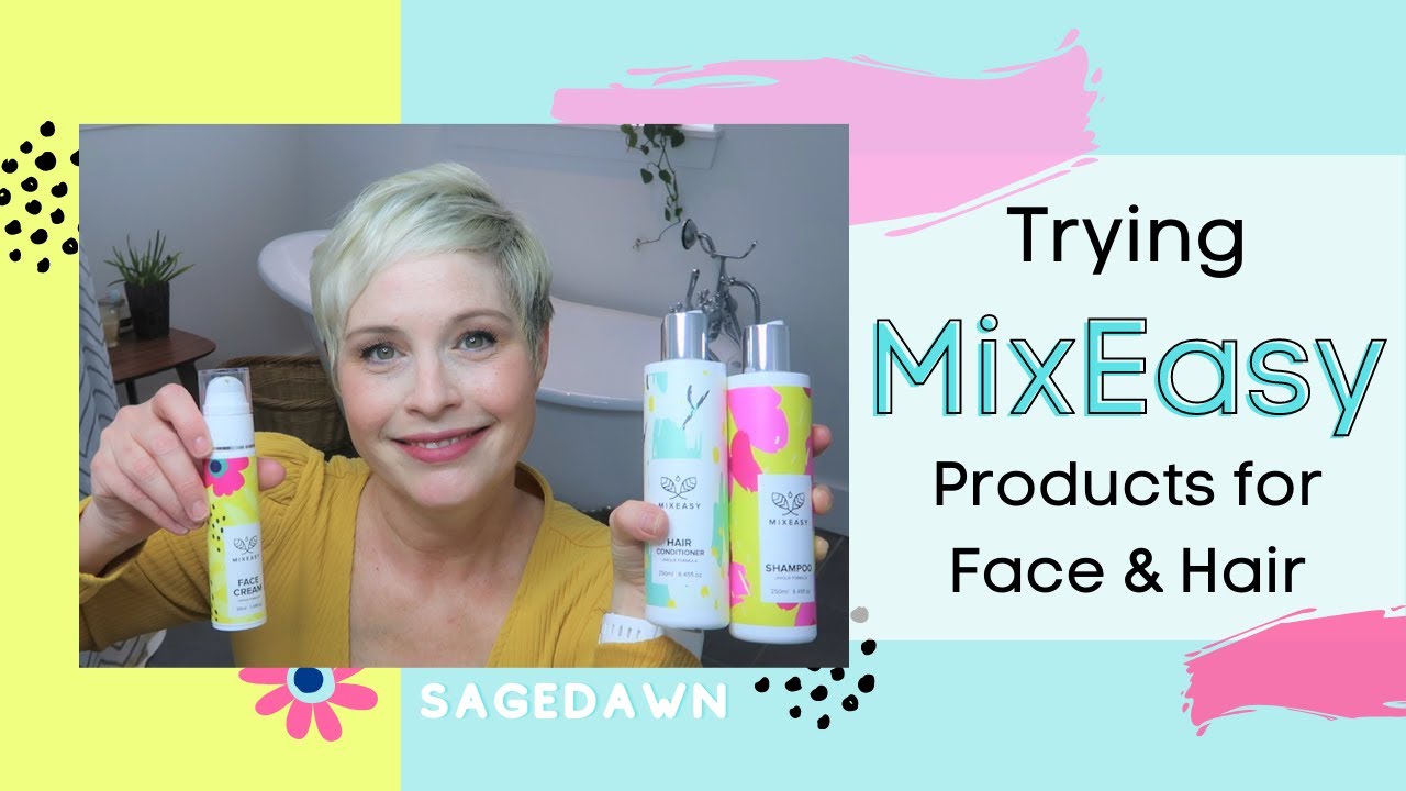 Using MixEasy Products for Hair & Face YouTube
