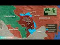 Azerbaycan-Ermenistan cephe hattında son durum haritasi 9 Ekim 2020