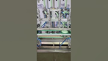 Fully Automatic 4 Head Rotary Valve Piston Filler