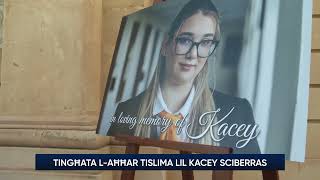 Tingħata l-aħħar tislima lil Kacey Sciberras