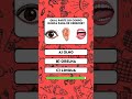 Quiz do corpo humano