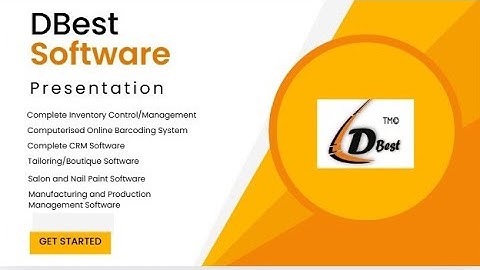 DBest Software: Optimize Purchase, Inventory & Reduce Business Expenses