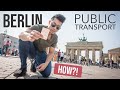 How to use Public Transport in BERLIN, GERMANY