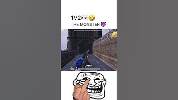 1V2👀🤣Wait for end 1v2😂#bgmi #themonster #youtubeshorts #ytshorts #pubgmobile #pubg #shorts