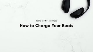 beats wireless headphones charge time