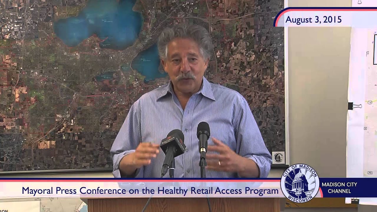 Mayoral Press Conference on the Healthy Retail Access Program wisconsin state parks