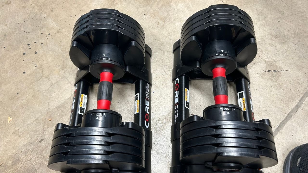 How to Set Up Core Fitness Adjustable Dumbbells.  Worth it?