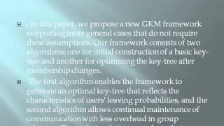 Celebrity 2014 IEEE JAVA/DOTNET Efficient Rekeying Framework for SecureMulticast with Net Worth