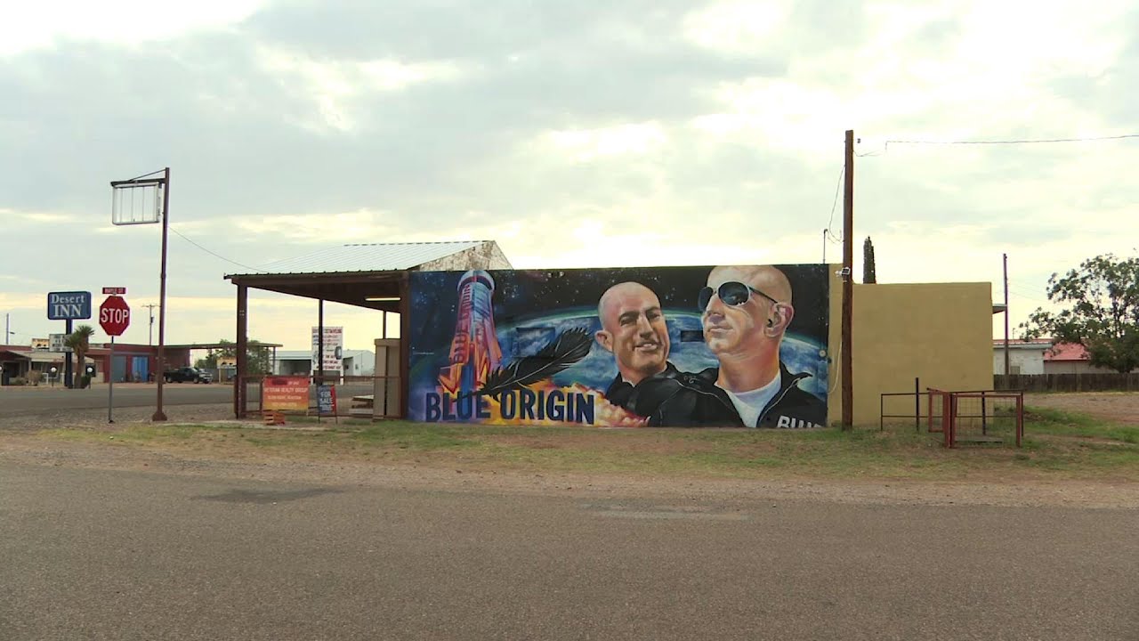 Blue Origin brings space exploration to Texas town YouTube