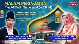 Ceramah Agama Nyai Hj. Nur Imamah Dari Pasuruan. Dalam Rangka PHBI Maulid Nabi Muhammad SAW 1444 H.