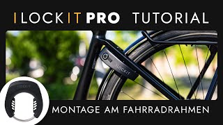 I LOCK IT PRO - Montage für Fahrräder mit Gewindebuchsen - Tutorial