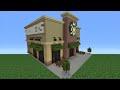 Minecraft Tutorial: How To Make A Starbucks
