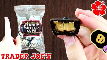 Dark Chocolate Peanut Butter Cups - Trader Joe’s Product Review