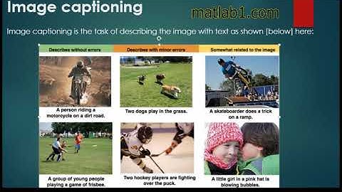 Chapter1 : part24 : Image captioning