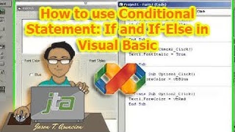 How to use Conditional Statement: If and If-Else in Visual Basic