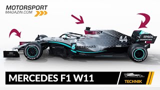 Formel 1 Autos 2020: Mercedes F1 W11 (Technik-Check)