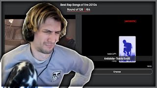 xQc Votes for the Best Rap Songs of the 2010s (with chat)