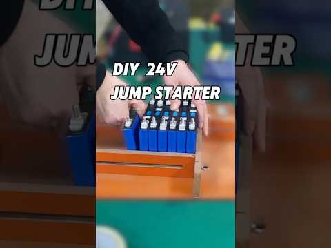 24V Jump Starter lithium battery Build | EVE High Rate Batteries