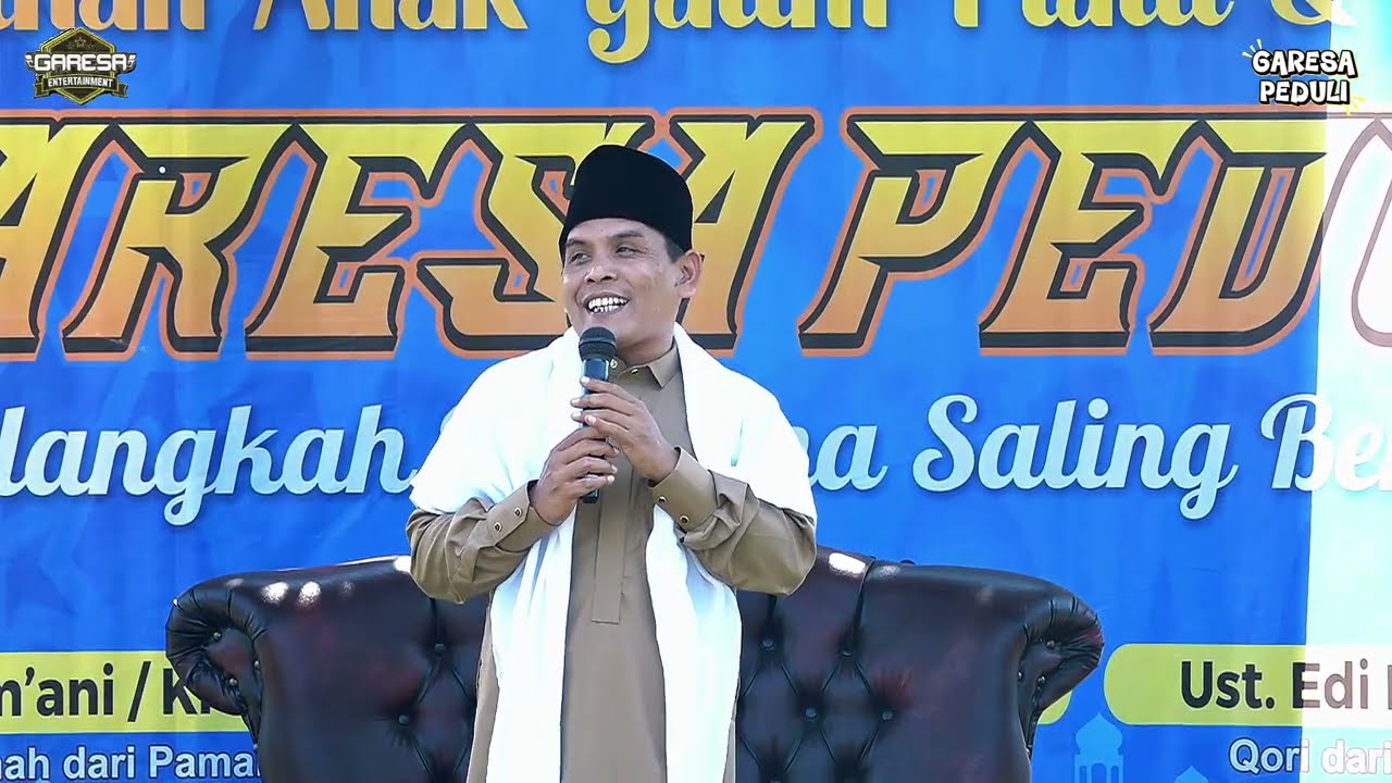 ULAH LOBA TEUING DAHAR ONCOM - CERAMAH KOCAK - KH.  SAM'ANI  (KI SERUT) | Garesa Peduli