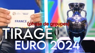 🔴TIRAGE EURO 2024 / 🇫🇷QUEL GROUPE POUR L'EQUIPE DE FRANCE ? / TIRAGE AU SORT EURO 2024 LIVE TALK