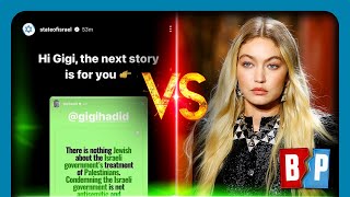 Israeli Government BEEFS With Gigi Hadid On Instagram | Breaking Points