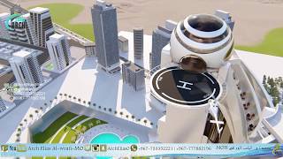 فيديو  3D انميشن هندسي  لـ تصميم  فندق خمس نجوم | Architect - Five Stars Hotel project