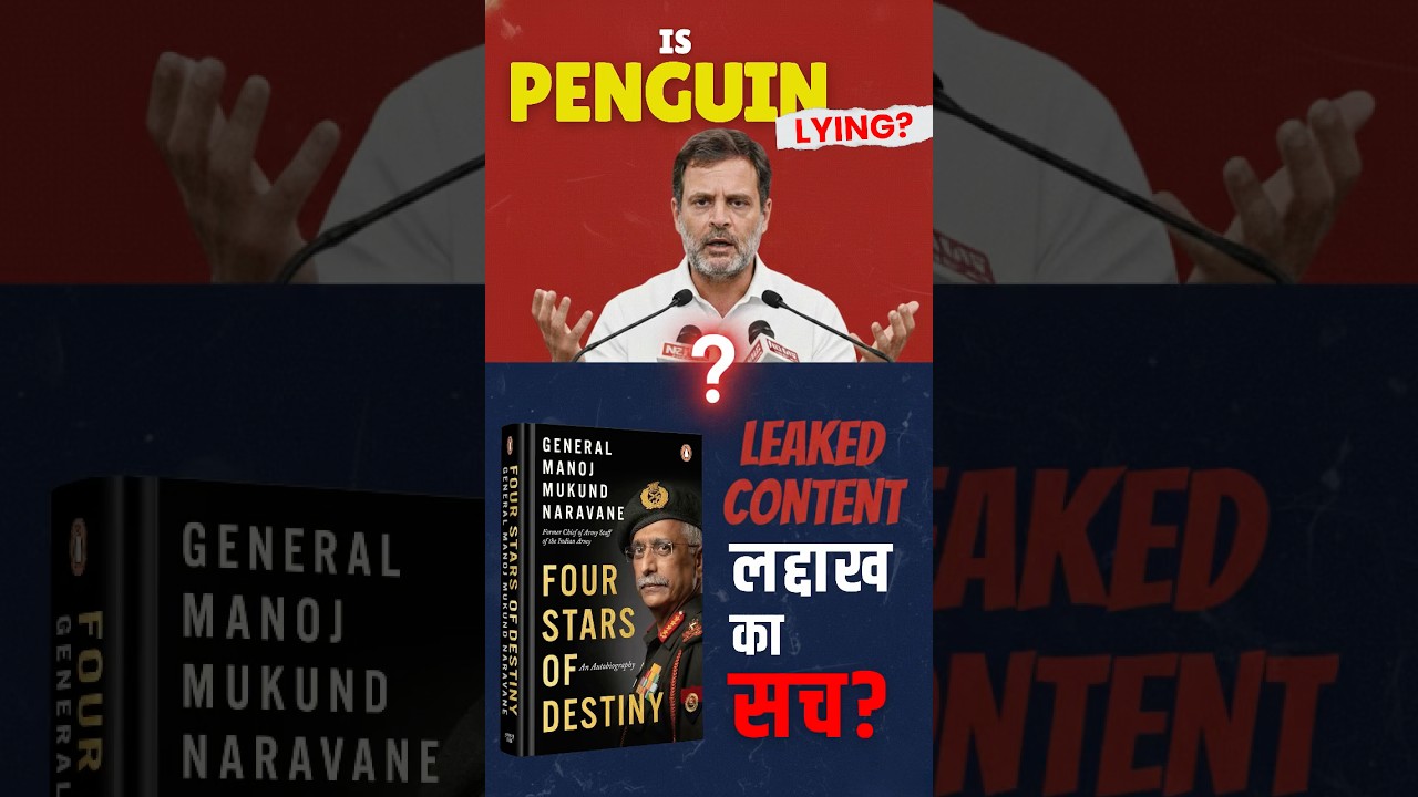 General Naravane की Book 'Four Stars of Destiny' लीक! MoD Clearance, FIR और Rahul Gandhi का सवाल