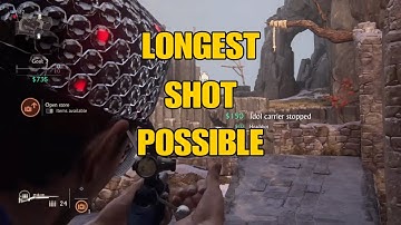 Longest Shot Possible - Uncharted 4 Multiplayer