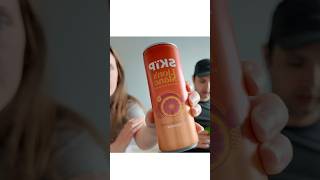 Taste Testing Skip Lion’s Mane Drinks #tastetest #shorts