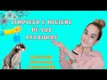 Limpieza e higiene de los petauros del azúcar/ sugar glider -- Limpiamos sus jaulas y habitación.