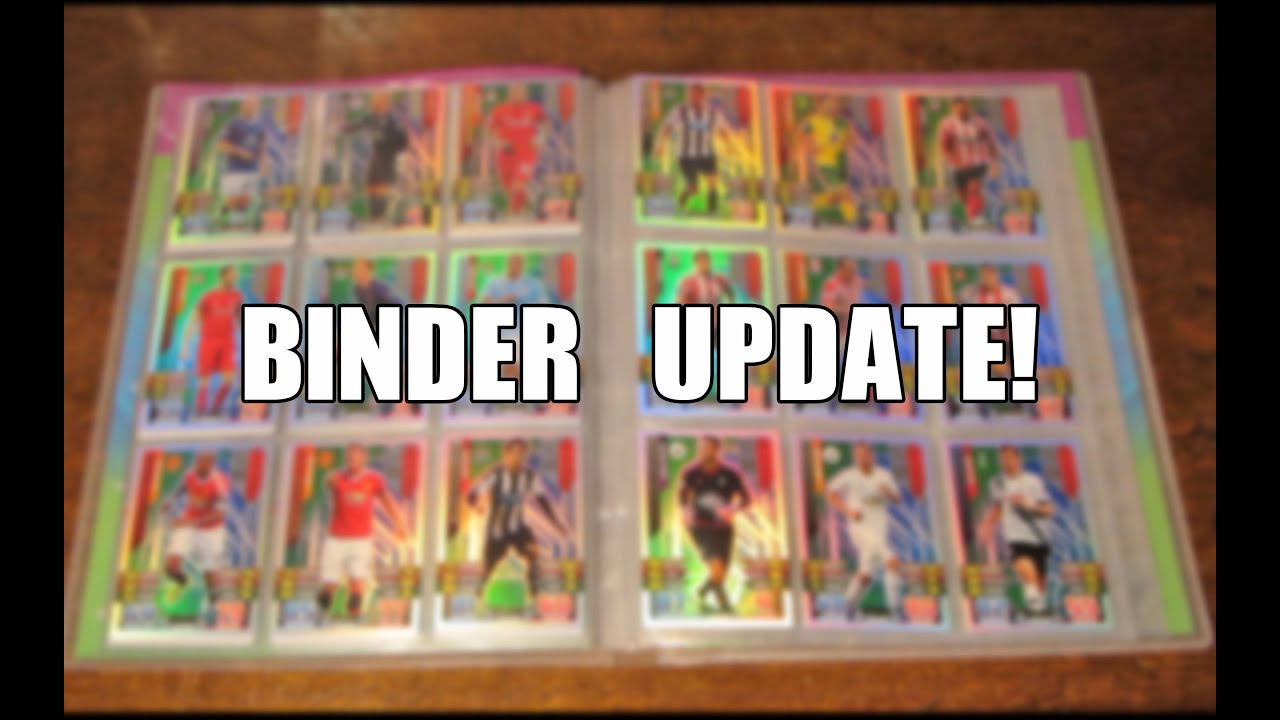 Match Attax 2015/16 BINDER UPDATE! YouTube