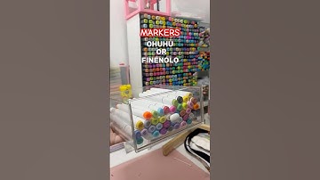 Which do you prefer? #markers