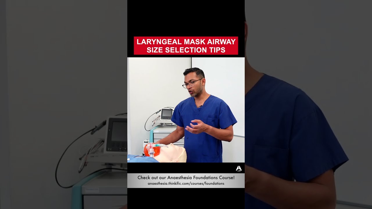 Laryngeal Mask Airway Size Selection Tips Shorts LMA